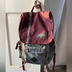 Jansport college backpack.